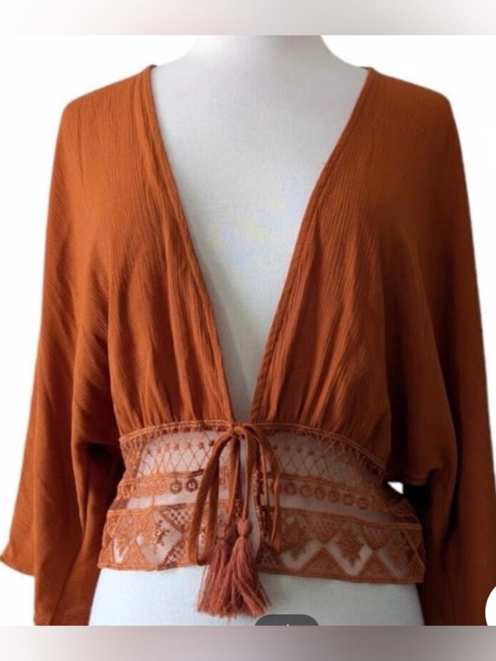 Women’s  Tie-Front bolero